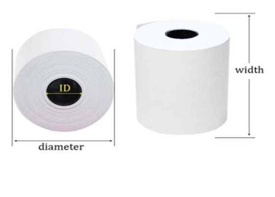 Papier thermosensible Rolls de caisse enregistreuse 80×70