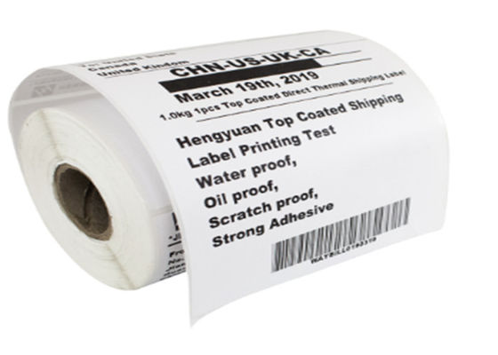 Autocollants inodores disponibles de label de code barres d'ODM d'OEM