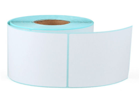 Labels d'expédition thermiques blancs sulfurisés d'ODM d'OEM