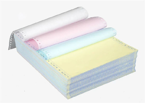 formes sans carbone en blanc de papier de NCR de copie de 76 x de 60mm
