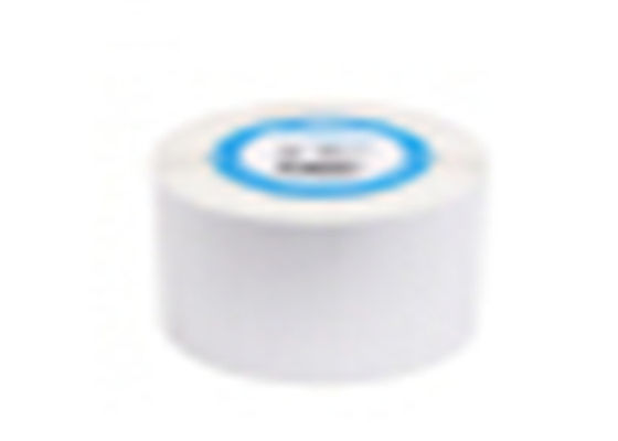 Petit pain blanc disponible d'autocollant de code barres 4x6 d'ODM d'OEM