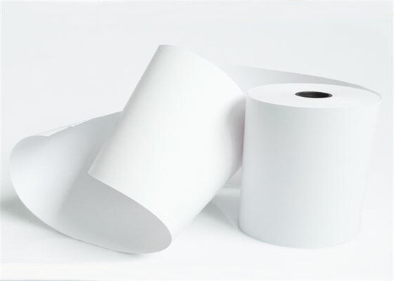 Papier thermosensible diplômée par FSC Rolls d'atmosphère de 48g 52g 55g