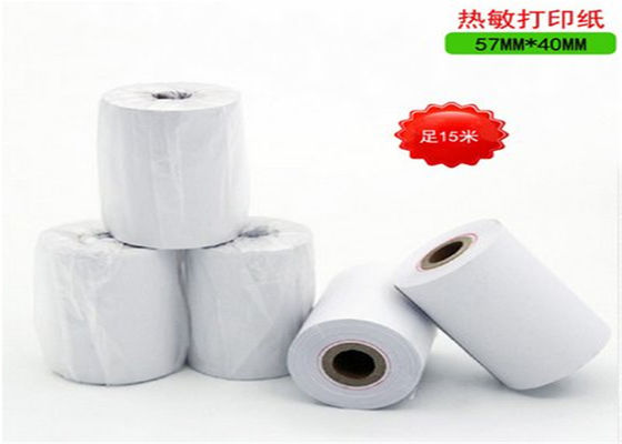 Papier thermosensible inodore imprimé fait sur commande Rolls de 57 atmosphères du × 50mm