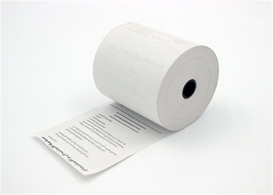 caisse enregistreuse blanche de pâte de bois de 48g 52g 55g Rolls thermique