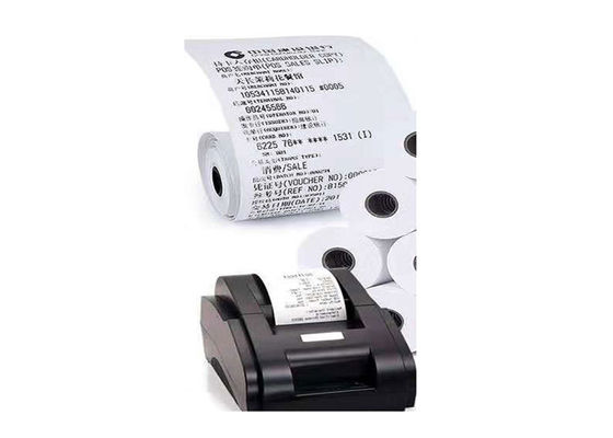 Papier thermosensible libre Rolls de caisse enregistreuse de BPA 60g 70g