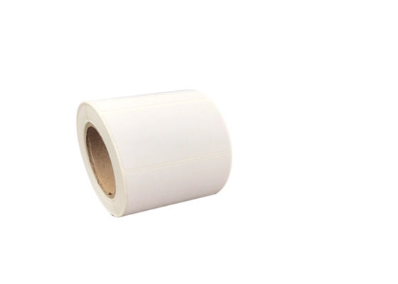 Le dessus direct de 4 x 6 de tri preuve de code barres autocollants de label a enduit