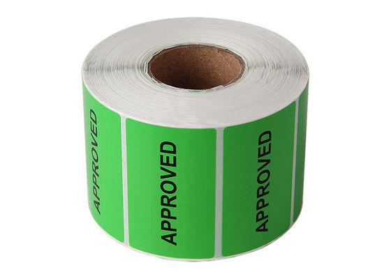 labels auto-adhésifs de 100rolls/Box 67x28mm FSC pour imprimer le blanc