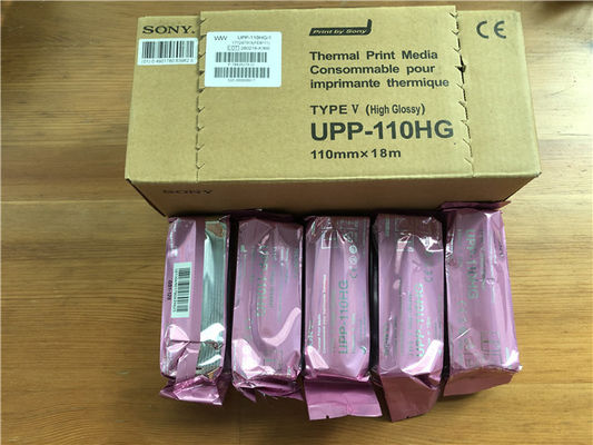 Petit pain UP-110HD de papier thermosensible de l'ultrason 10rolls/box 110x18m