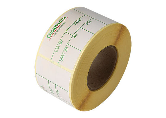 Les labels collants adhésifs imprimables de COC 57x32mm imperméabilisent