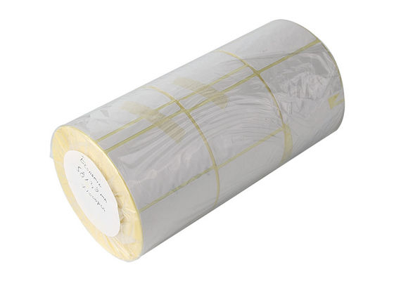 Impression adhésive de Flexo de petit pain de label d'autocollant de FSC 39x28mm