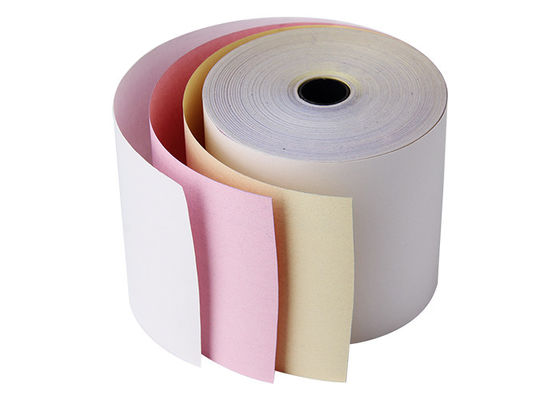 Papier thermosensible sans carbone de 3 atmosphères de pli Rolls 80gsm pour la machine de position