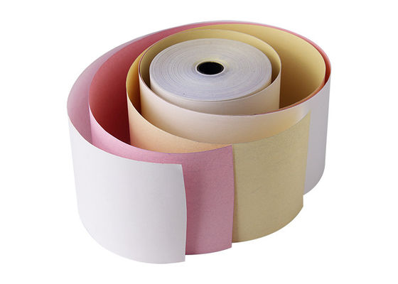 Papier thermosensible sans carbone de 3 atmosphères de pli Rolls 80gsm pour la machine de position